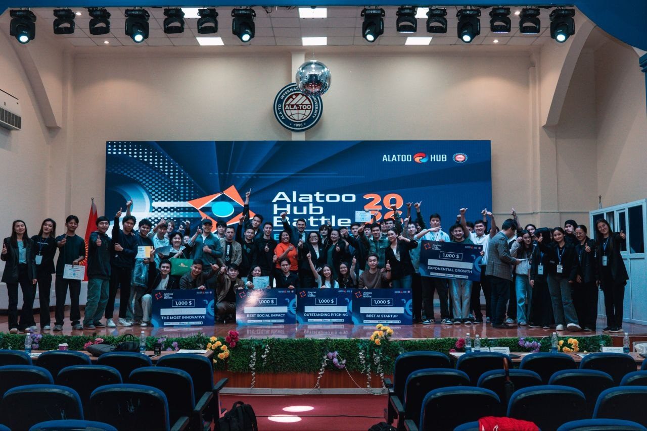 Студенты нашего лицея прошли в финал хакатона Alatoo Hub Battle 2026